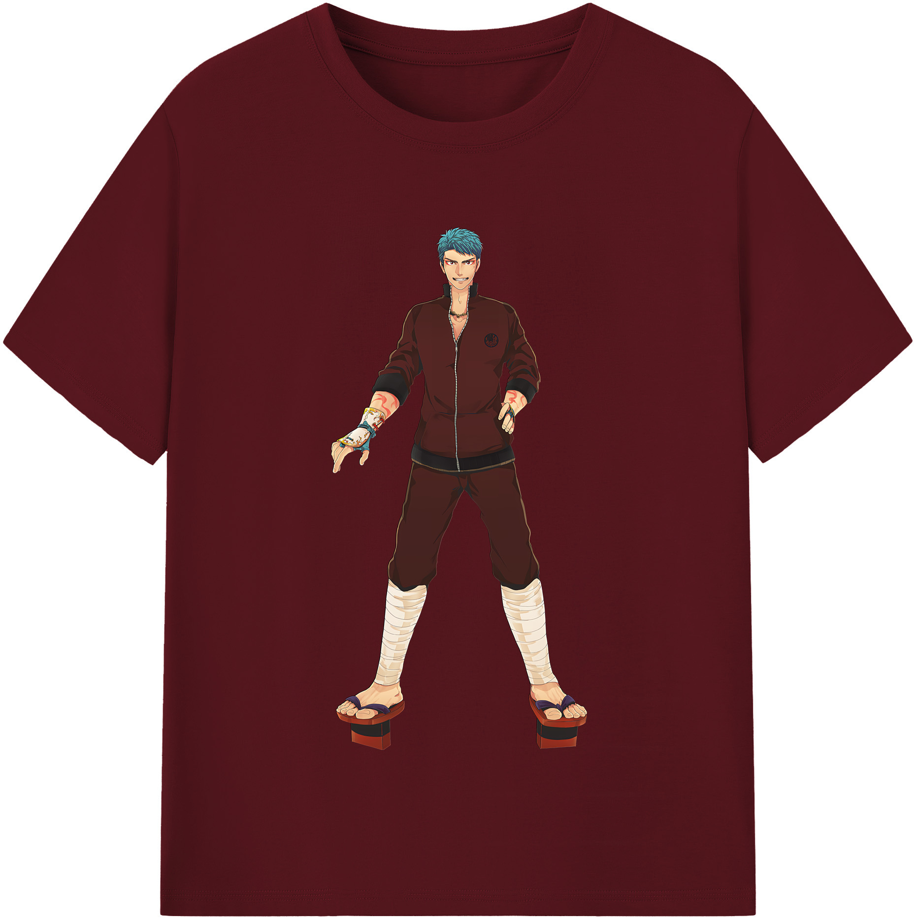 （画像用） 刀剣乱舞 Touken Ranbu 綿100％半袖Tシャツ（フロントプリント）